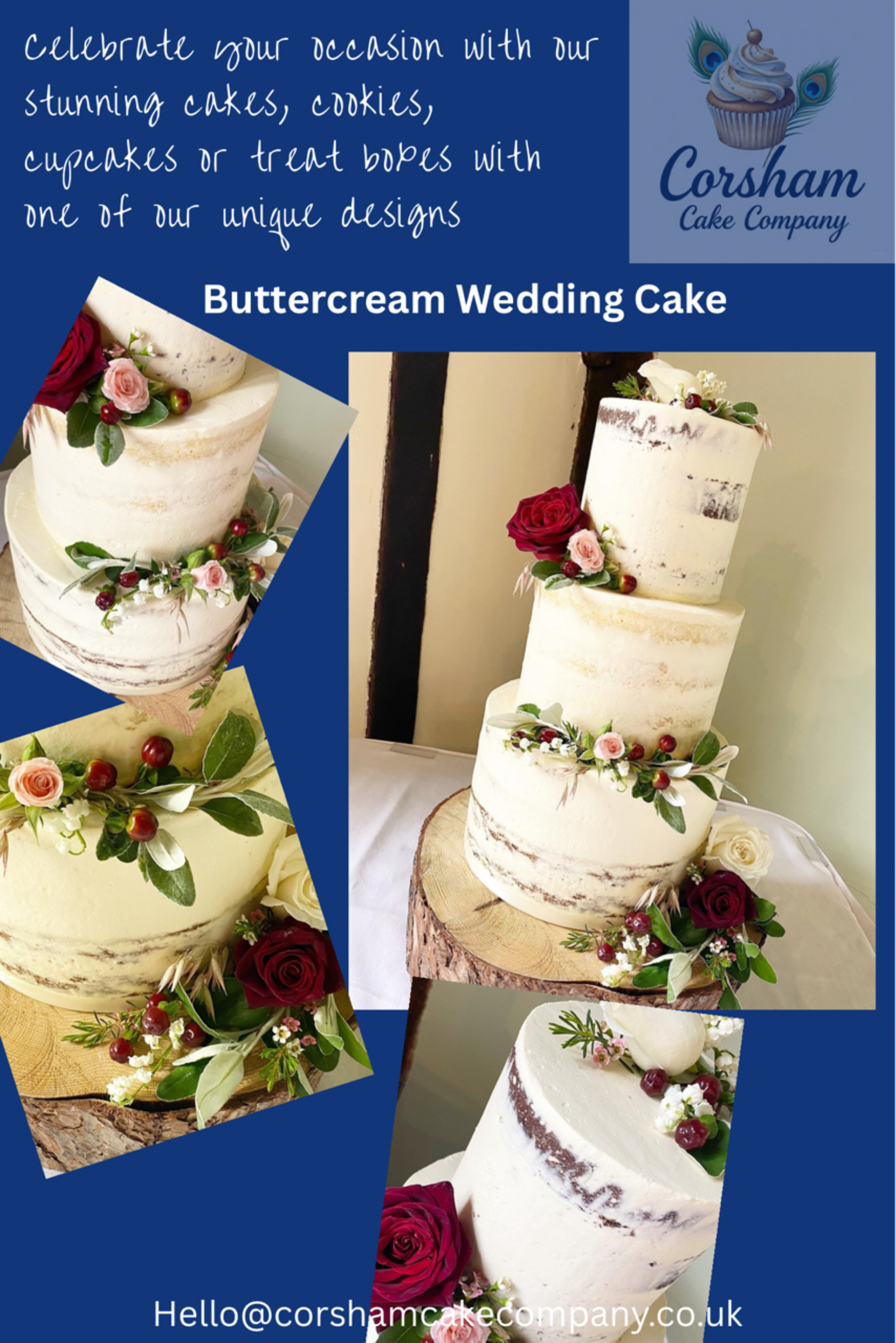 Buttercream Wedding Cake